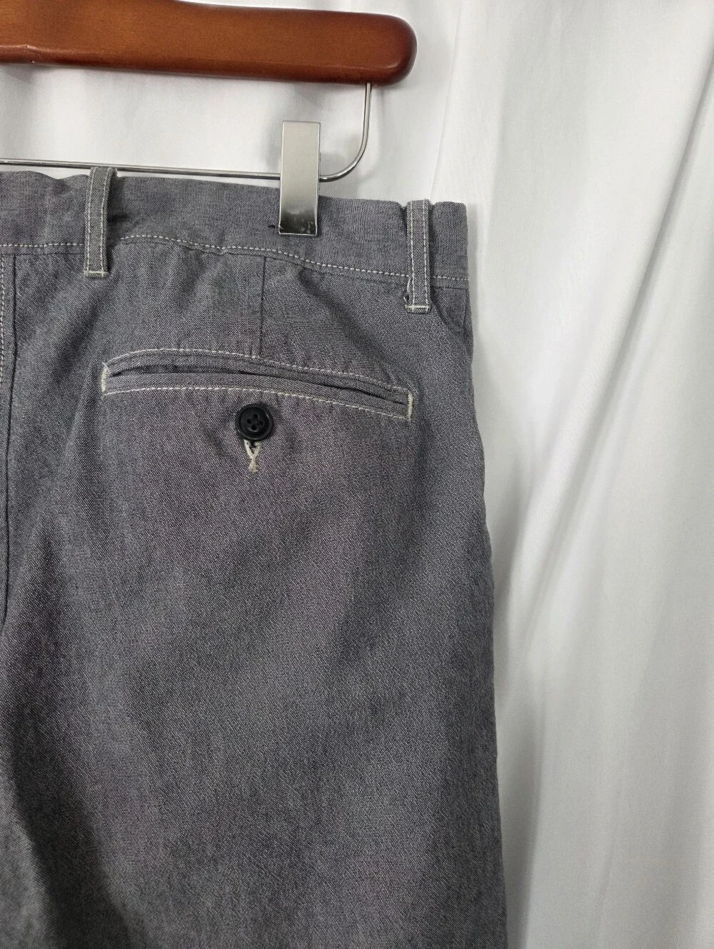 J. Crew Stretch 484 Slim Gray Casual Pants Size 30